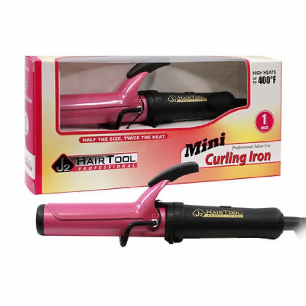 Pink Mini Curling Iron